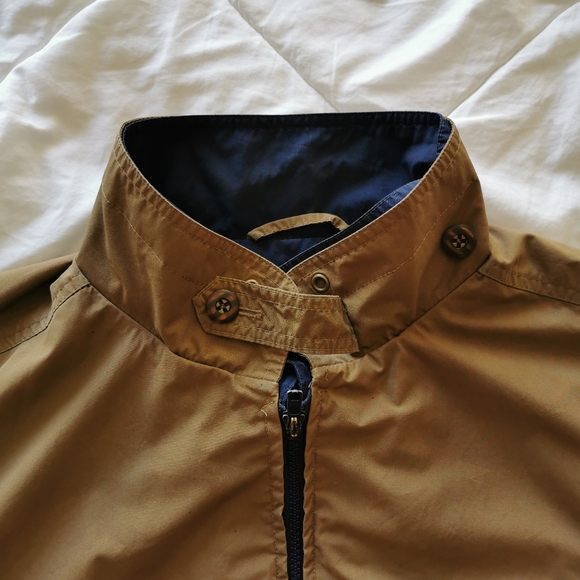 Vintage London Fog Workwear Jacket Tan Large Long - Picture 4 of 10